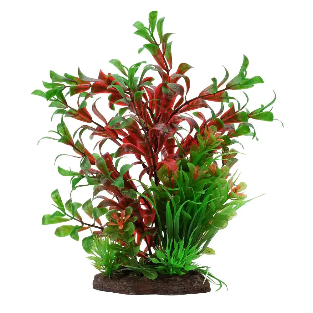 Fluval Aqualife Ludwigia and Dwarf Sagittarius Mix Plastic Aquarium Plant Decoration Zooko