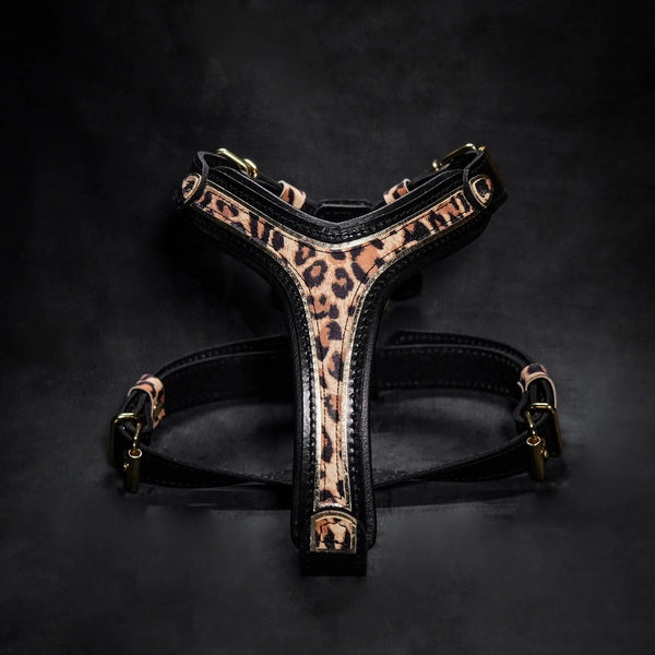 The Leopard Harness Small to Medium Size-0