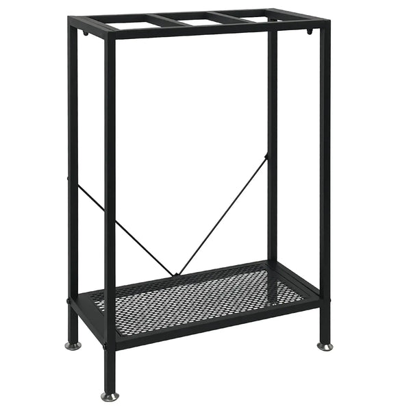 Fish Tank Stand: The Perfect 10 Gallon Metal Aquarium Stand Measuring 22.8" W x 10.6" D x 31.3" H to Fit Your Aquatic Display Needs. Zooko