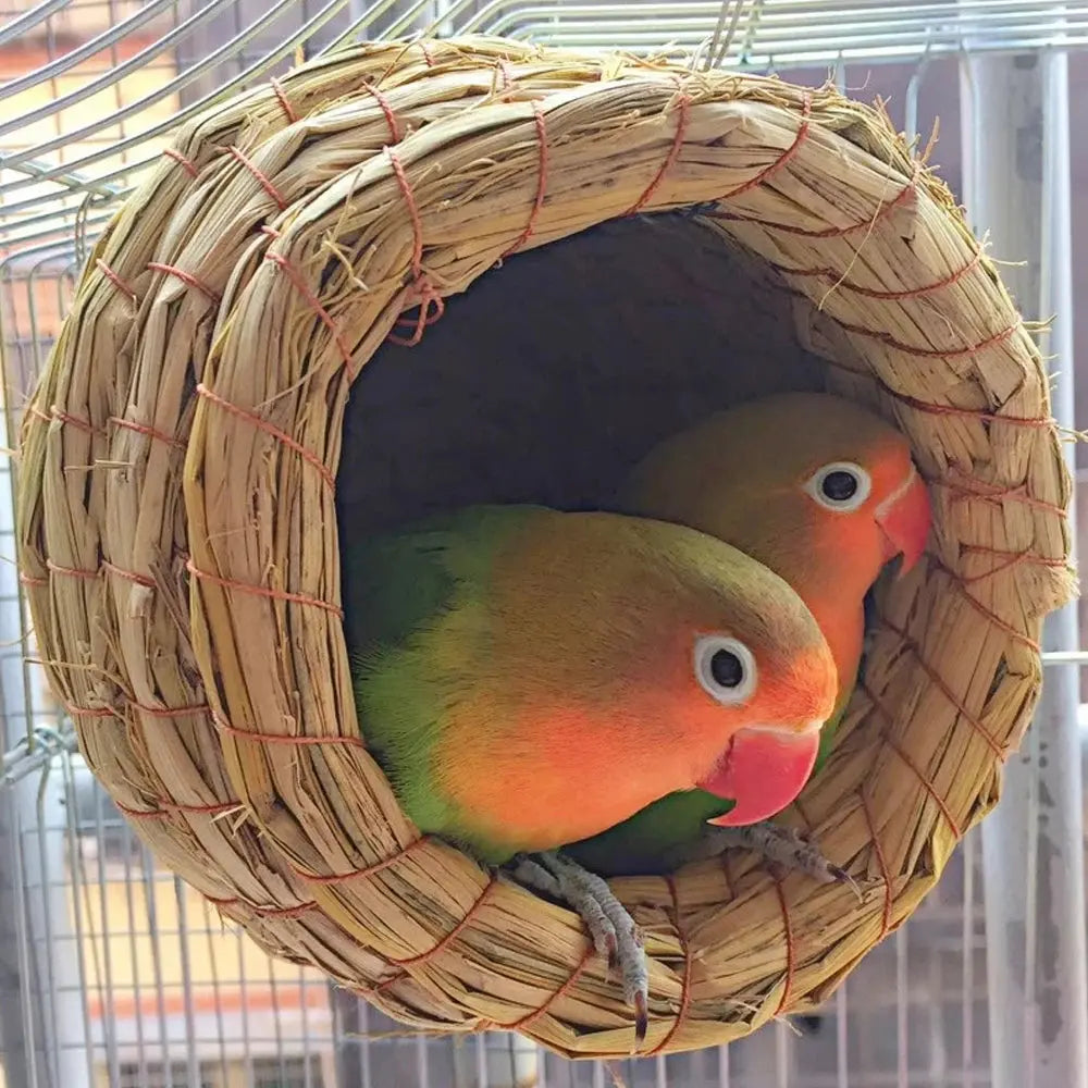 Nid Naturel en Paille Fait Main Zooko