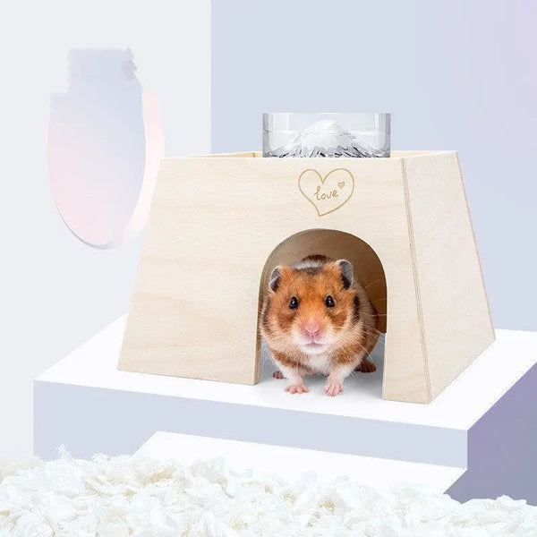 Cozy Woodland Retreat Hamster Hideout-0