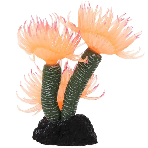 POPETPOP Aquarium Coral Resin Fish Tank Coral: Artificial Coral Aquarium Decorations Aquarium Plants Aquarium Ornament Fake Coral for Fish Tank Decorations Zooko