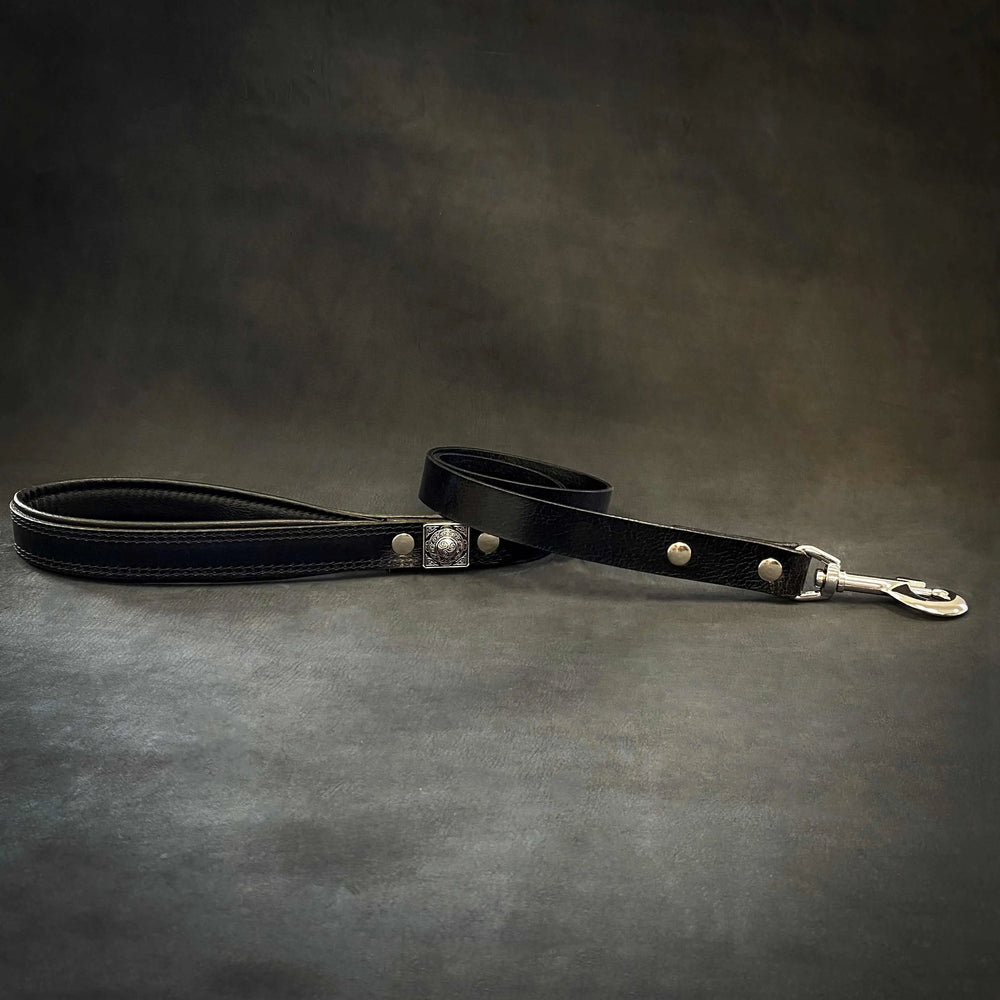 The "Eros" Leash 1 inch wide Black-0